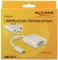 DeLOCK HDMI Mikro-D/VGA Adapter mit Audio weiß Vorschaubild