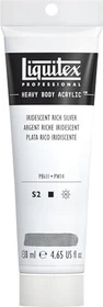 Liquitex Professional Heavy Body Acrylic iridescent rich silver, 138ml