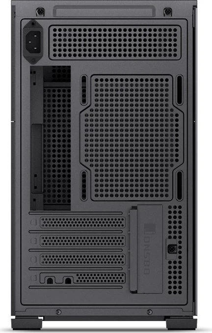 Jonsbo D31 Mesh Screen Black, schwarz, Glasfenster