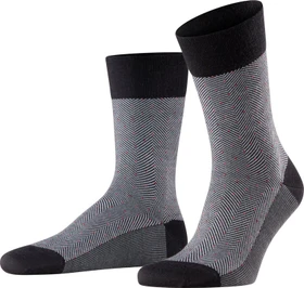 Falke Sensitive Herringbone Socken schwarz (Herren)