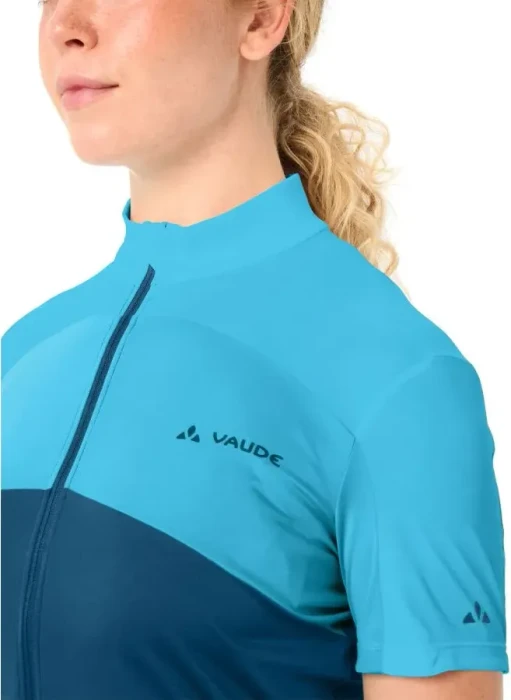 Vaude Matera FZ Trikot kurzarm shore blue (Damen)