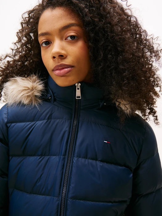 Tommy Hilfiger Puffer Down Jacke dark night navy (Damen)