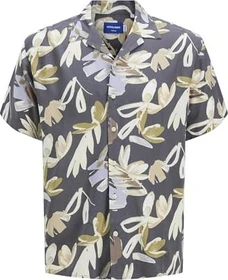 Jack & Jones Relaxed Fit Hemd kurzarm iron gate (Herren)