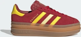 adidas Gazelle Bold team victory red/yellow/gold metallic (Junior)
