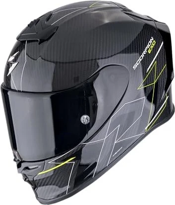 Scorpion EXO-R1 Evo Carbon Air Cynergy schwarz/gelb