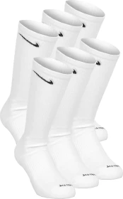 Nike Everyday Plus Cushioned Socken weiß/schwarz, 6 Paare