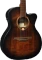 LAG Tramontane 70 Auditorium Cutaway electroacoustic Black & Brown Vorschaubild