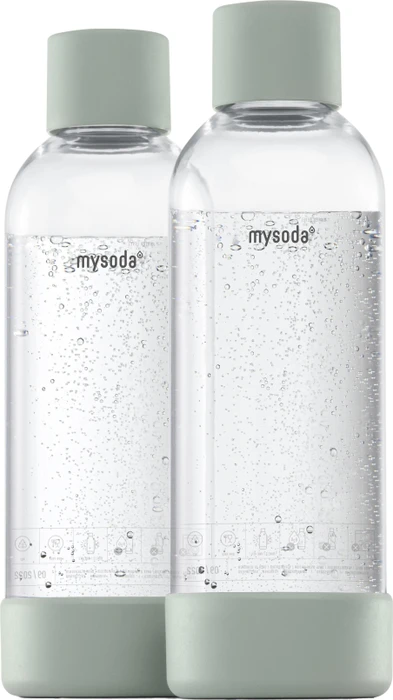 mysoda PET Sodaflasche Duo-Pack 1l pigeon, 2 Stück