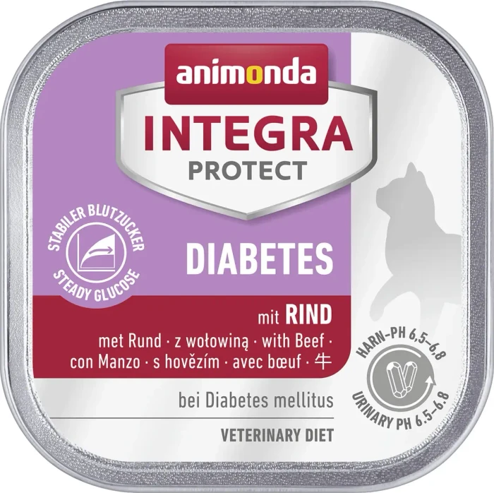 animonda Integra Protect Diabetes mit Rind, 3.20kg (32x 100g)