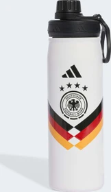 adidas Deutschland 26 Trinkflasche 600ml weiß/schwarz