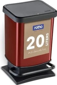 Rotho Paso 20l rot metallic