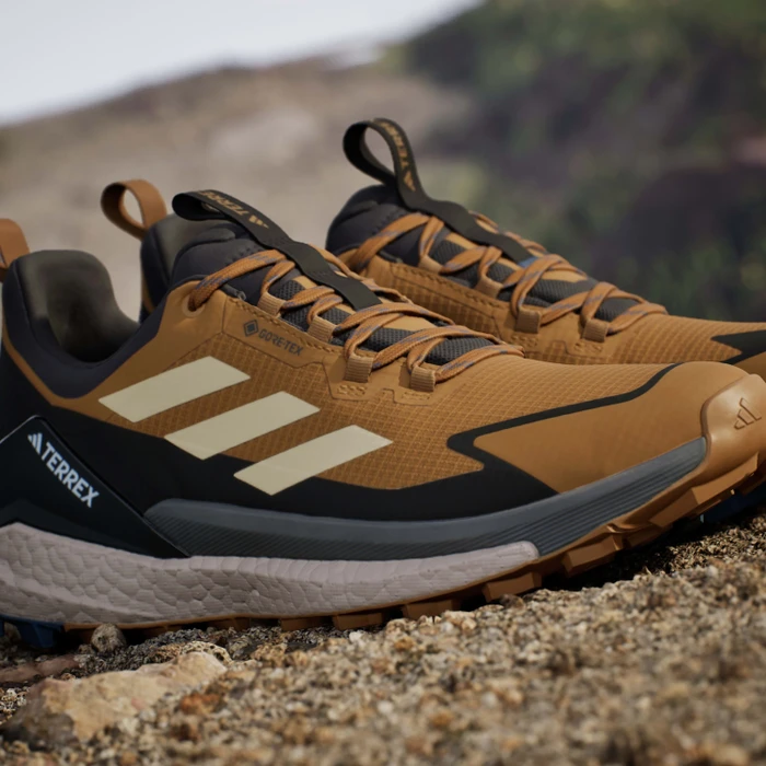 adidas Terrex Free Hiker 2.0 Low GTX bronze strata/savanna/carbon (Herren)