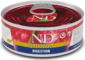 Farmina N&D Quinoa, Digestion Adult, 1.92kg (24x 80g)