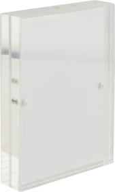 Securit magnetischer Acryl-Rahmen A8, Bilderrahmen, transparent, 7.4x5.2cm