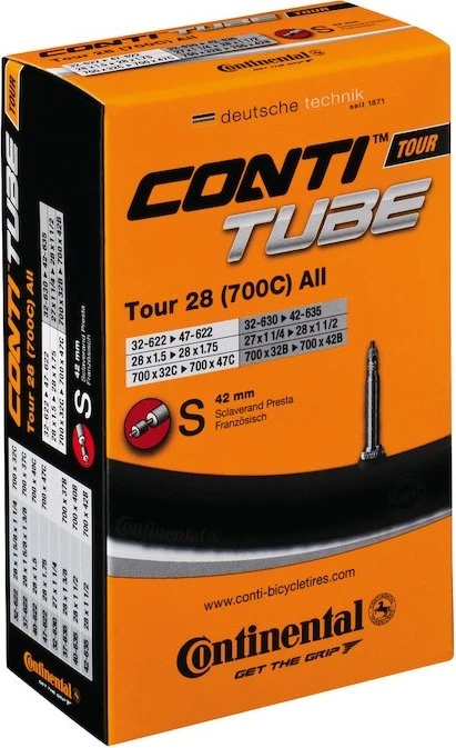 Continental Tour Slim SV 42mm 26"/27.5" Schlauch