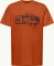 Jack Wolfskin Brand T-Shirt kurzarm burnt orange (Herren) Vorschaubild
