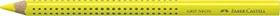 Faber-Castell Jumbo Grip Trockenmarker neongelb, 12er-Pack