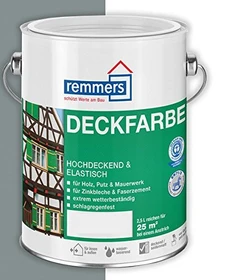 Remmers Deckfarbe dunkelgrau, 10l