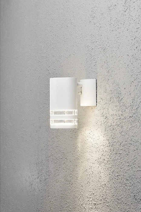 Konstsmide Modena GU10 35W 8.5cm Wandleuchte 1-flammig weiß