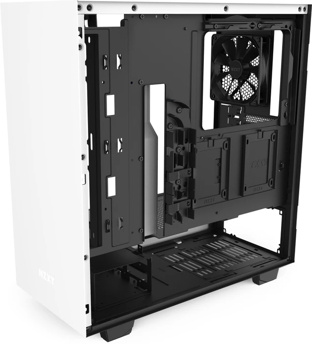 NZXT H510, weiß, Glasfenster