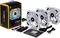 Corsair LL Series LL120 RGB, weiß, LED-Steuerung, 120mm, 3er-Pack Vorschaubild