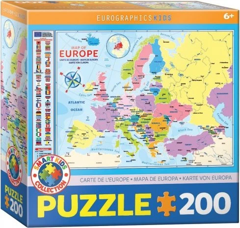 Eurographics Map of Europe