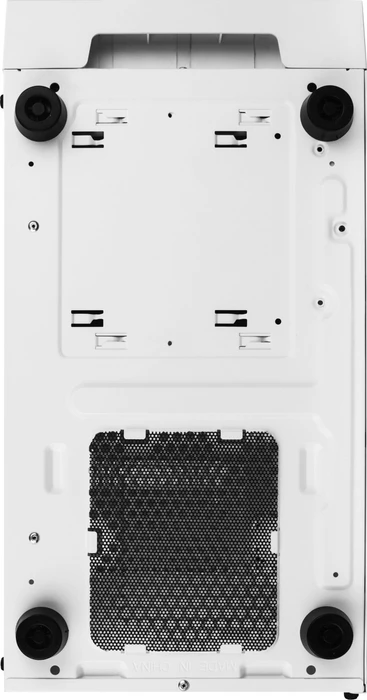SilverStone Fara R1, weiß, Glasfenster