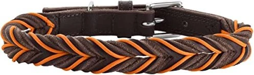 Hunter Halsband Solid Education Cord, 60, dunkelbraun (69319)