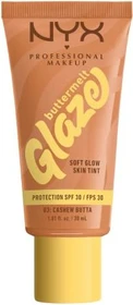 NYX Buttermelt Glaze Soft Glow Skin Tint 03 cashew butta LSF30, 30ml
