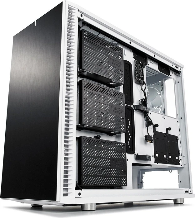 Fractal Design Define S2 White, Glasfenster, schallgedämmt