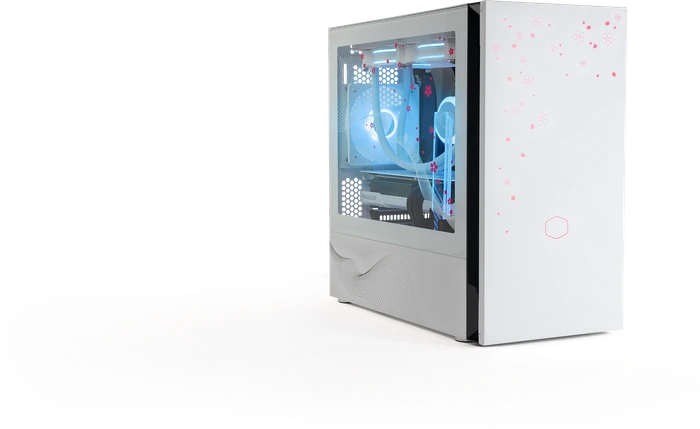 Cooler Master Silencio S400 Sakura Limited Edition, Glasfenster, schallgedämmt