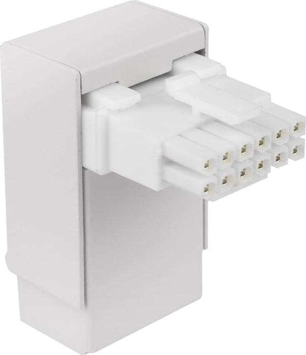 Kolink Core Pro 12V-2x6 Winkeladapter 90°, Typ 2, Sense-Pins an der Unterseite, weiß
