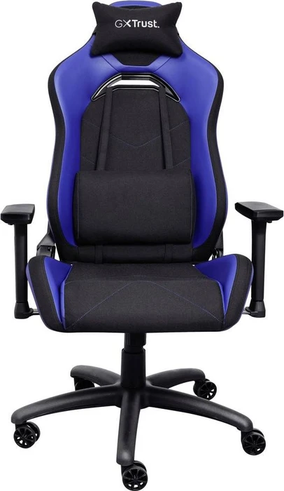 Trust Gaming GXT 714B Ruya Gamingstuhl, schwarz/blau