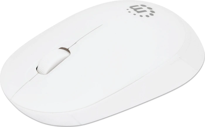 Manhattan Wireless Performance Maus III weiß, USB