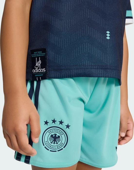 adidas FIFA WM 2026 Deutschland Kids Auswärtsausrüstung flash aqua (Junior)