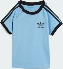 adidas 3-Streifen T-Shirt kurzarm ash blue (Junior)