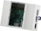 Hitaltech Hutschienen Gehäuse für Raspberry Pi 1 Modell B+/2 Modell B/3 Modell B/3 Modell B+, weiß/transparent Vorschaubild