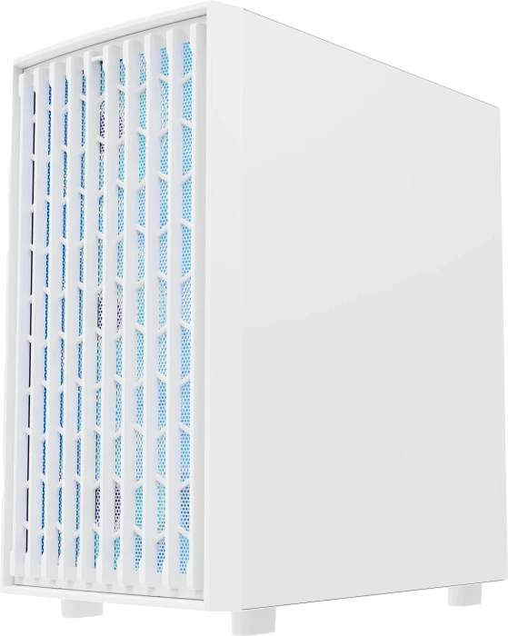 Modecom Breeze ARGB Flow White, Glasfenster