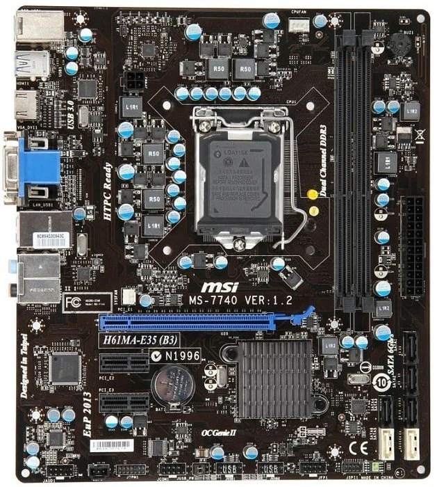 MSI H61MA-E35 (Intel 1155)