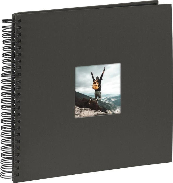 Hama Spiralalbum Fine Art 36x32 / 50 schwarze Seiten schwarz