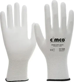 Cimco 14 1264 Skinny Soft White Arbeitshandschuhe 10/XL