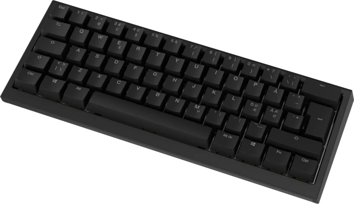 Ducky One X Mini Wireless, schwarz, LEDs RGB, Inductive Analog Switch, USB/Bluetooth, ND