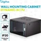 Digitus Dynamic-N Serie 19" Wandgehäuse 7HE, unmontiert, Sicherheitsglastür, IP2X, RAL 9005, 600mm tief Vorschaubild