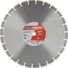 Norton Clipper Classic Beton Turbo Diamanttrennscheibe, 400x3.2x20mm, 1 Stück