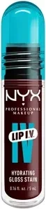 NYX Lip I.V. Hydrating Gloss Stain water bout wine?, 5ml