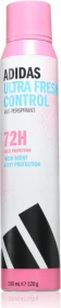 adidas Ultra Fresh Control 72H Anti-Transpirant Spray, 200ml