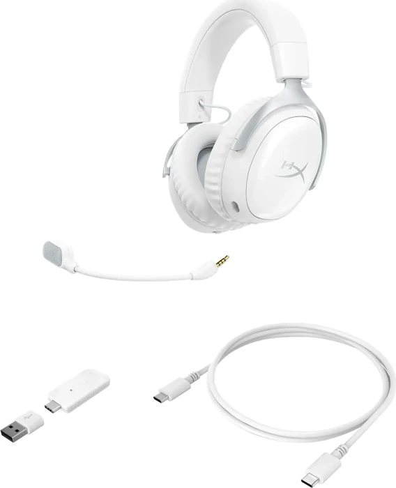 HP HyperX Cloud III S Wireless weiß