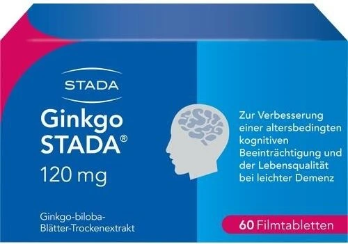 Stada Ginkgo Stada 120mg Filmtabletten, 60 Stück