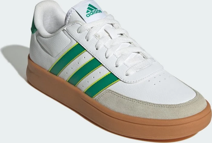 adidas Breaknet 2.0 cloud white/court green/solar slime