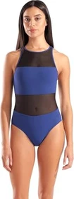 Arena Mesh Panels Vent-Back Badeanzug navy (Damen)